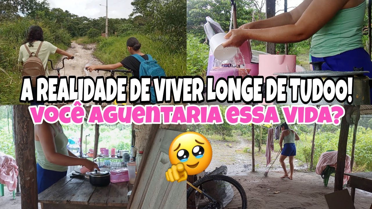 N&Atilde;O IMAGINEI QUE SERIA T&Atilde;O DIF&Iacute;CIL ASSIM 😔-MORANDO NO INTERIOR DO PAR&Aacute; 