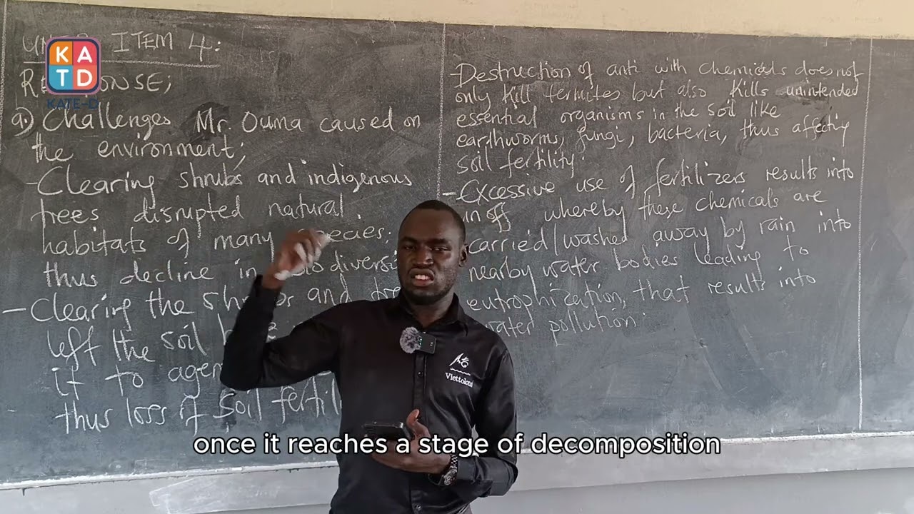 UNEB UCE 2024 Biology Solutions Item 4 Explained