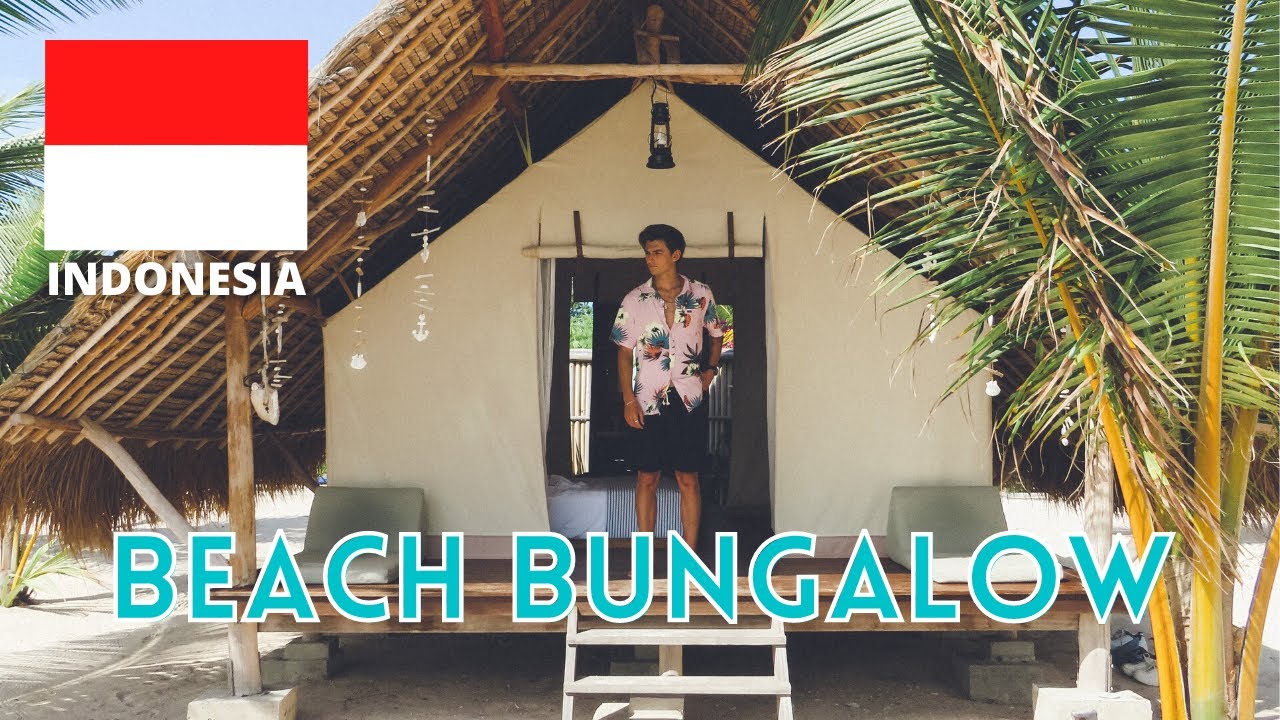 BEACH BUNGALOW TOUR, VIVIENDO en el PARA&Iacute;SO (LE PIRATE ISLAND) 🌊🌴