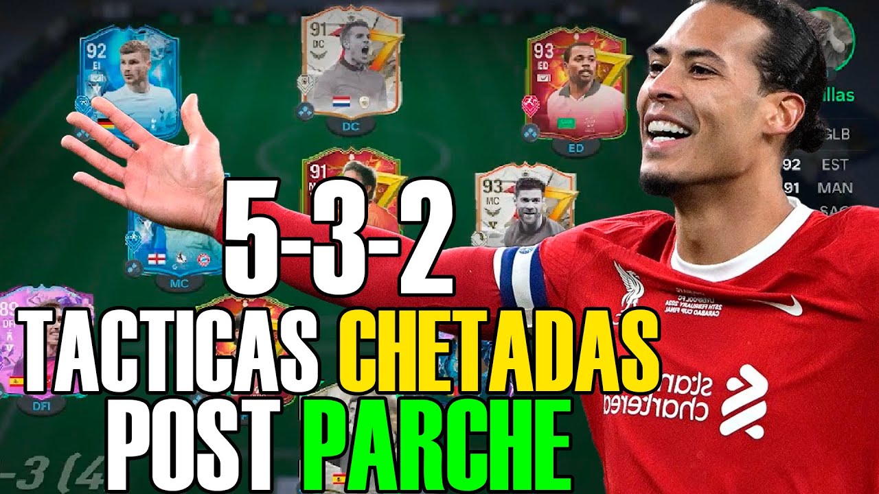 LA MEJOR FORMACIÓN Y TACTICAS POST PARCHE EN EA FC 24!!! EA FC 24 TACTICAS E INSTRUCCIONES META
