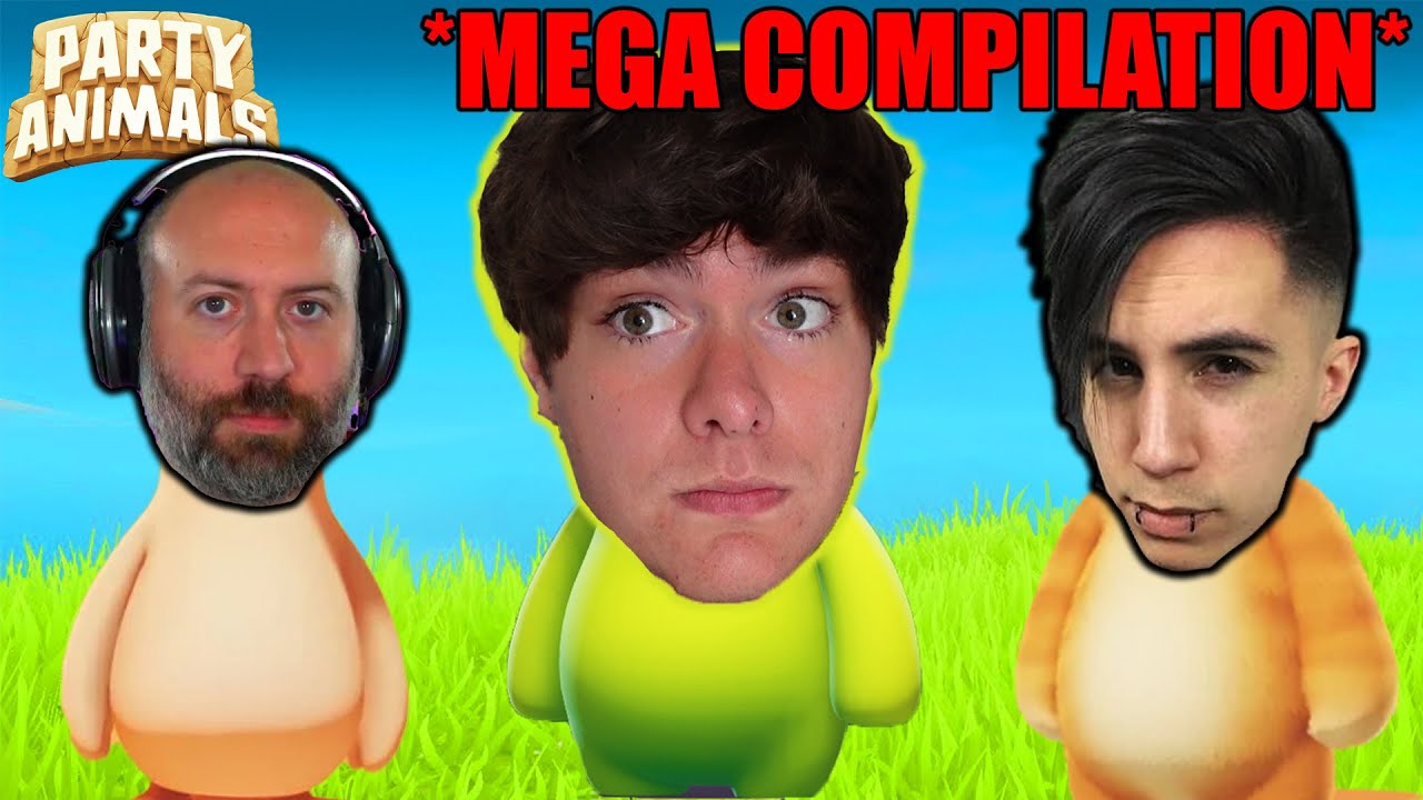 ~2 AND A HALF HOURS OF PARTY ANIMALS RAGE AND FUNNY MOMENTS!! *Mega Compilation*