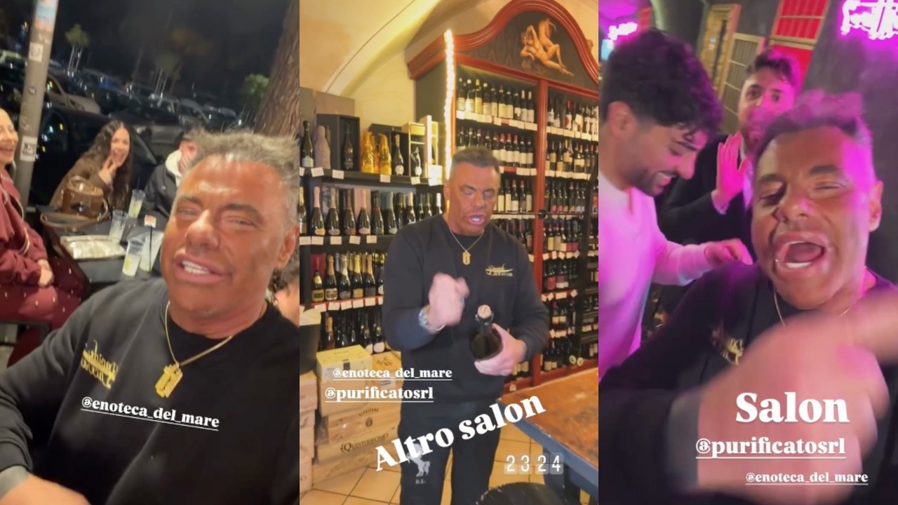 Davide Lacerenza torna a sciabolare champagne di livello come ai vecchi tempi