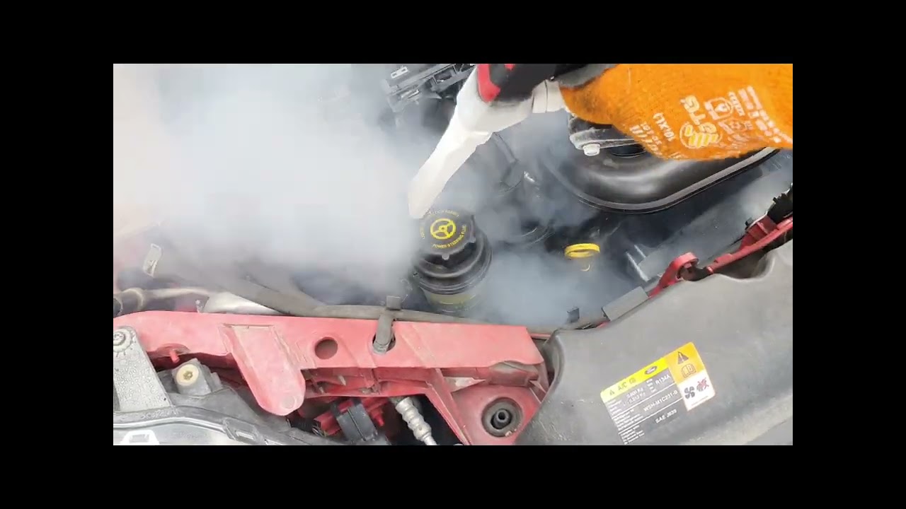 MOTORTÉR TISZTÍTÁSA SZÁRAZJÉGGEL - FORD FOCUS MK2 / Engine bay cleaning with dry ice