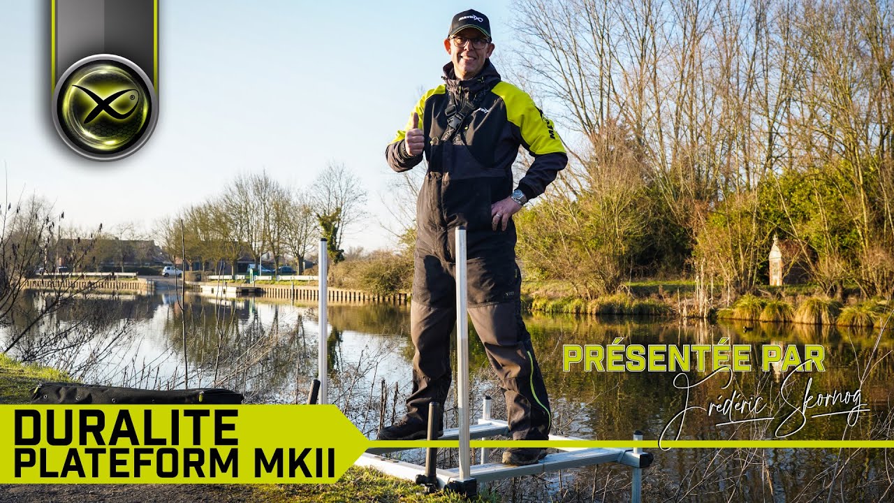 Plateforme DURALITE présentée par Frédéric Skornog - Matrix Fishing TV France #2023 #pêche #video