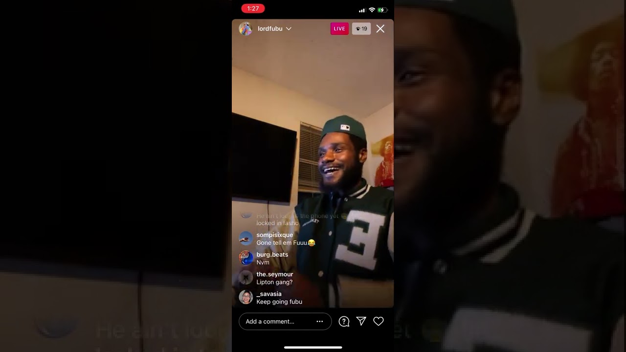 LORD FUBU INSTAGRAM LIVE 03/29/2021 PT. 2