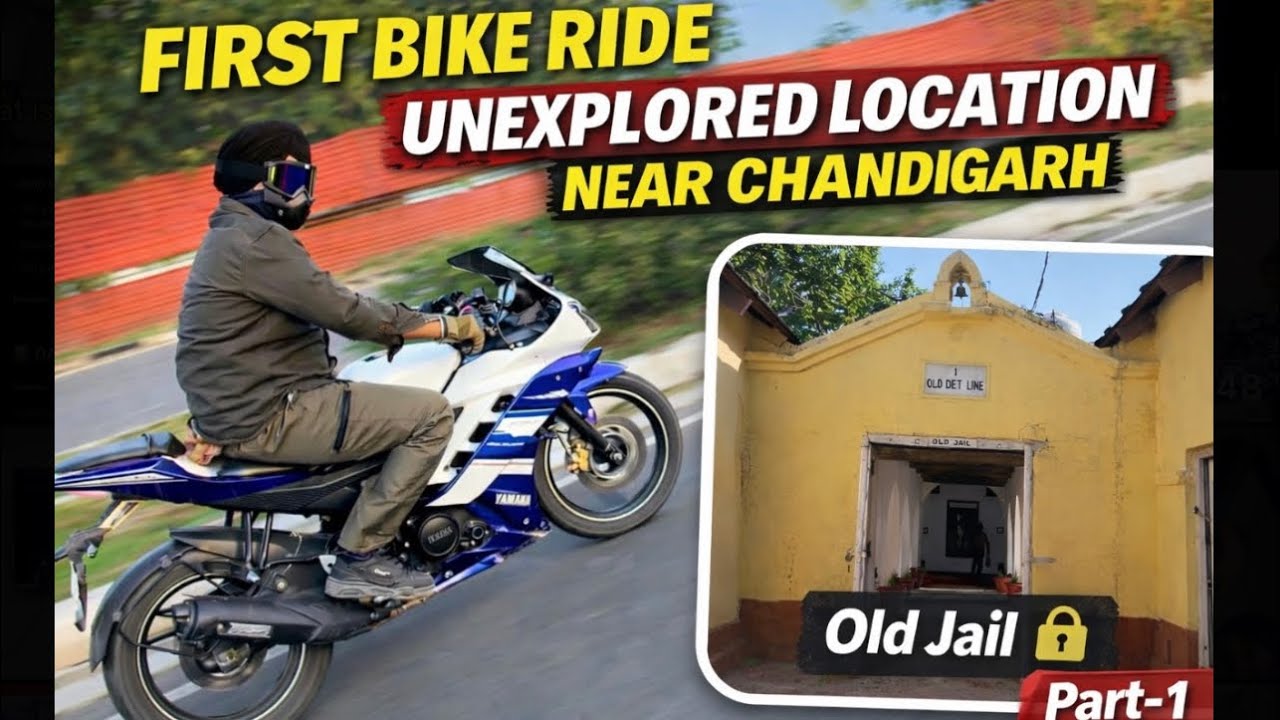 First Bike Ride 🏍️ | Unexplored Location Near Chandigarh | Part-1 
