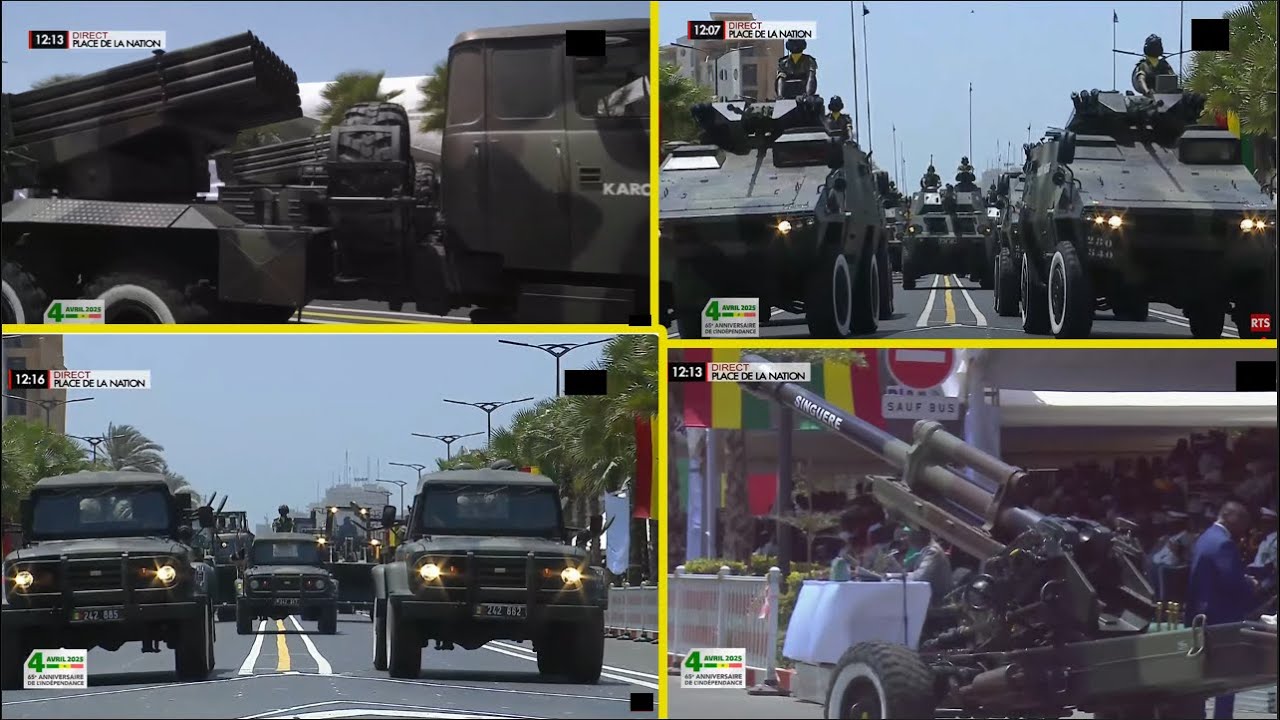 4 Avril - Défilé militaire: L’Armée sénégalaise déploie sa puissance de frappe