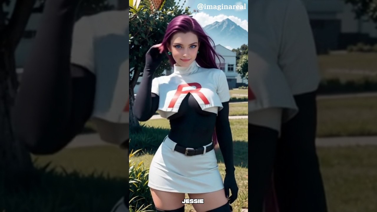 AI Turns Pok&eacute;mon Heroes & Villains Into Real Humans! 🧠✨ #short #aianimation #pokemon #anime