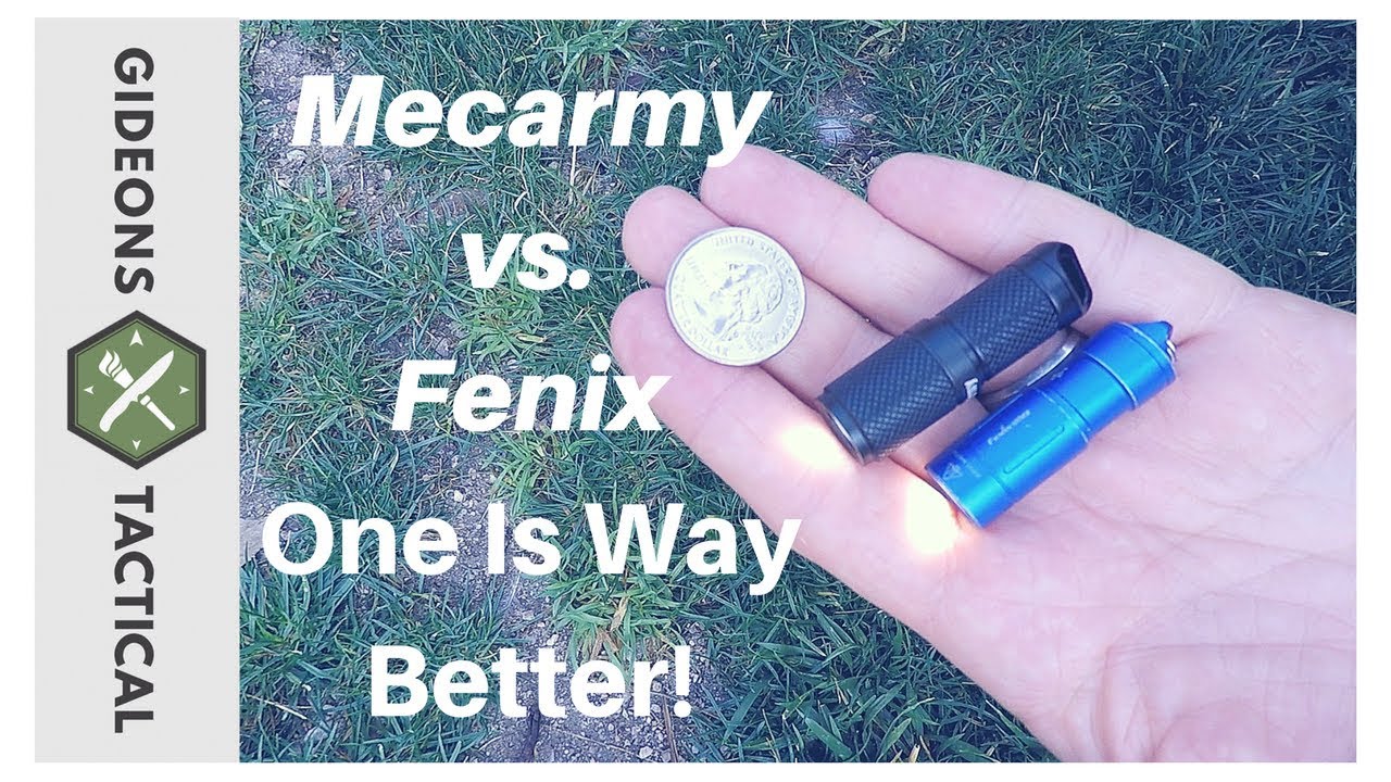 One Is Way Better! Fenix vs. Mecarmy Rechargeable Flashlights