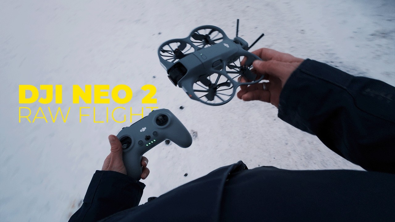 DJI NEO 2 – Full Raw Flight Test (4K 50fps, Real-Time Commentary)