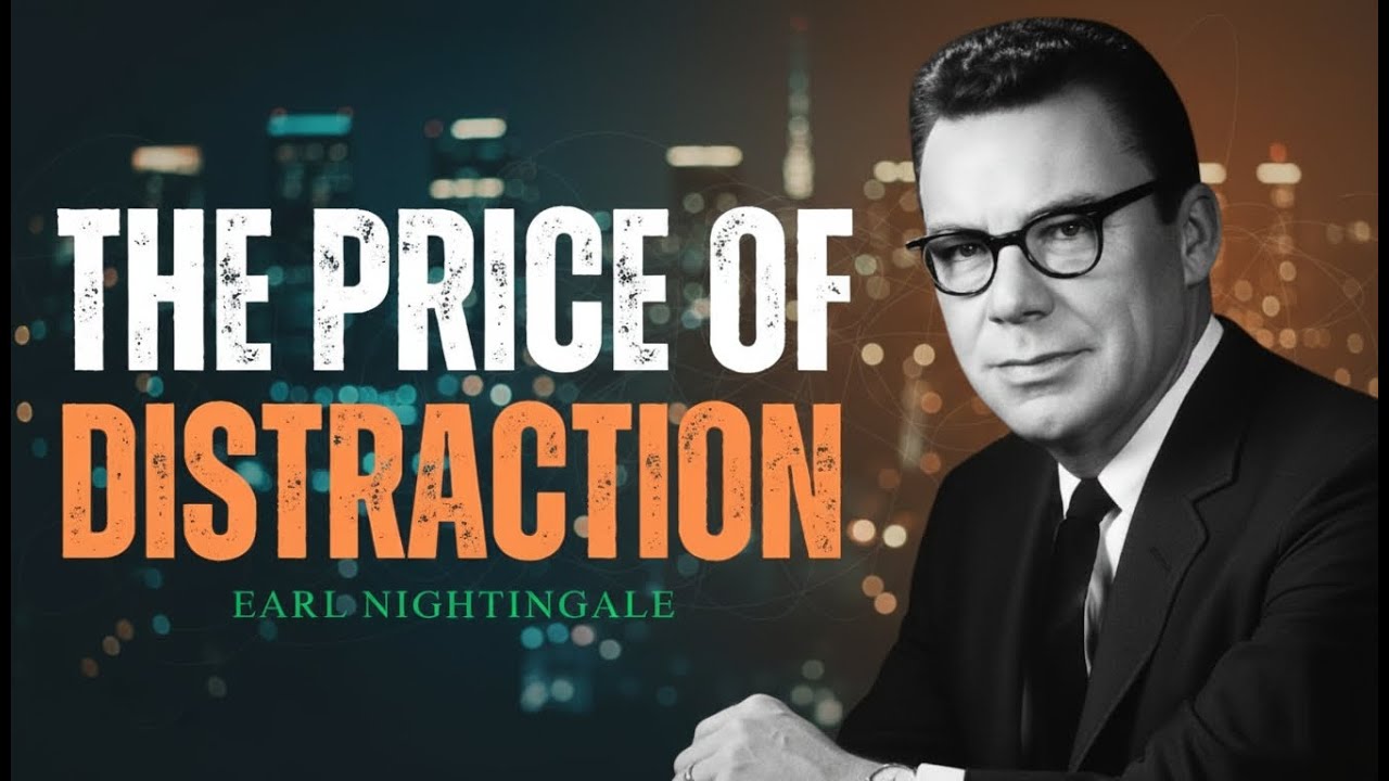 The Price of Distraction | How Focus Builds Fortune | Earl Nightingale Motivation