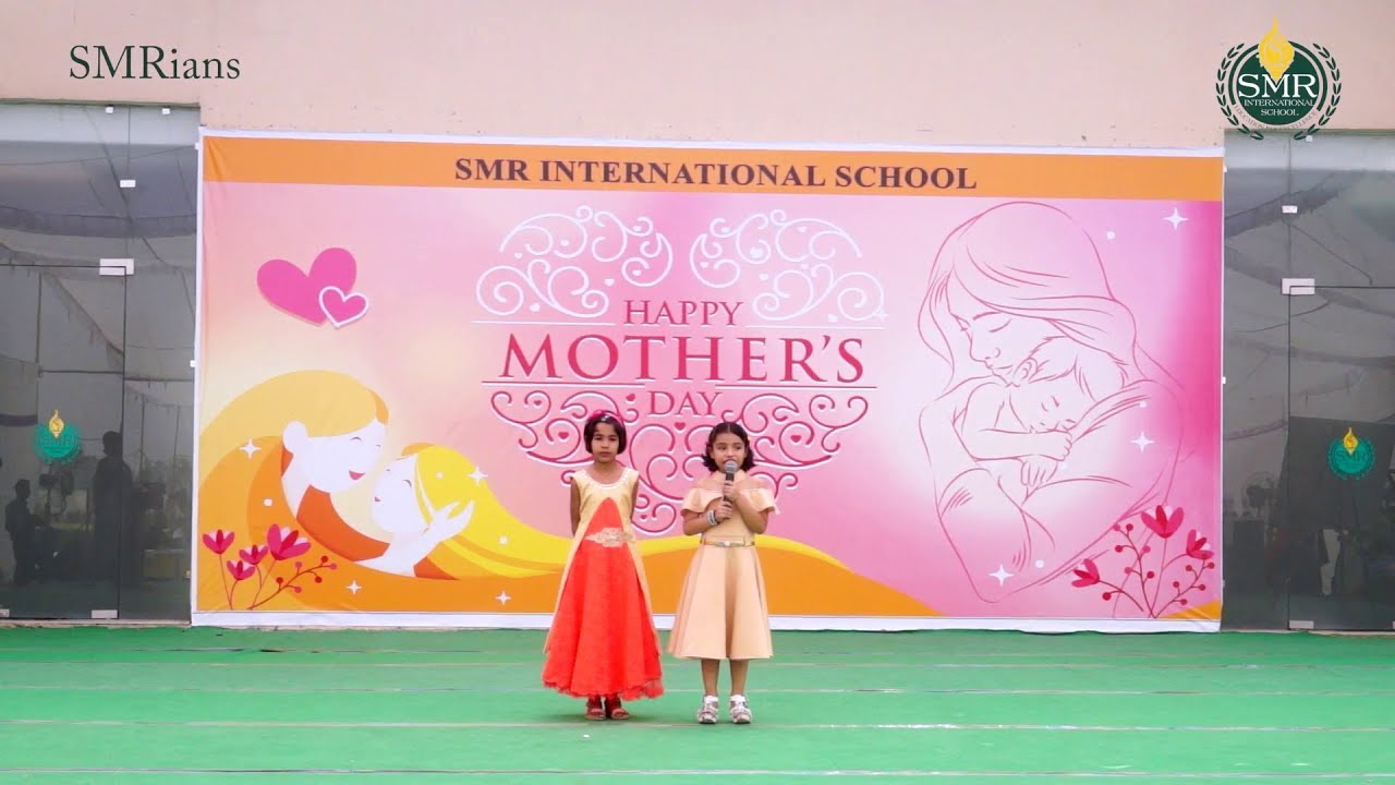 Thank You For My Mother Dear - Rhyme | Little Kids Special | SMR INTERNATIONAL SCHOOL |