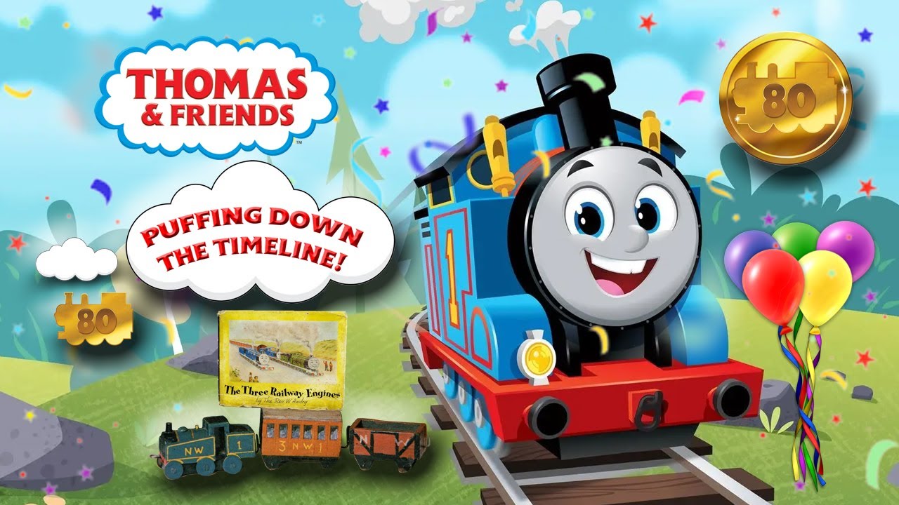 🚂 🎉 Thomas & Friends | Puffing Down the Timeline! | 80th Anniversary Edition!🚂 🎉 #thomasandfriends