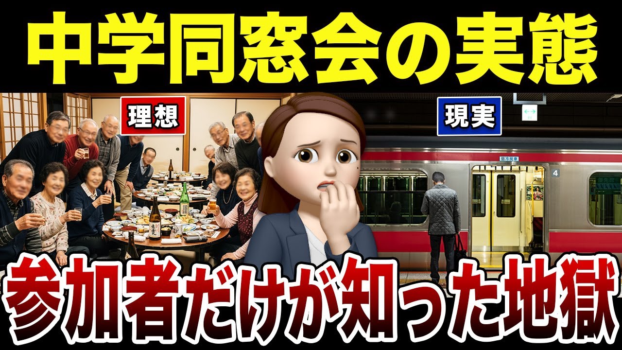 【衝撃】中学同窓会の実体験がヤバすぎた！口コミ30選紹介します