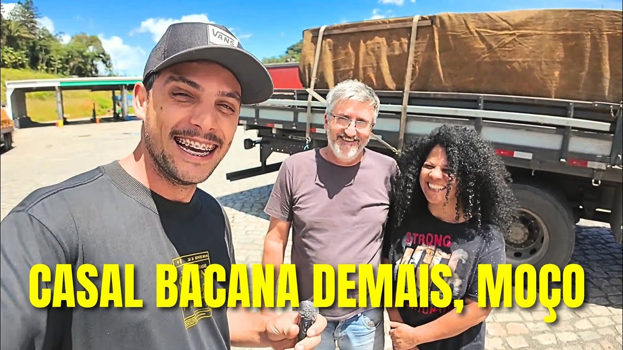 ENCONTREI UM CASAL BACANA NA RODAGEM COM UM BOB 320 PRATA, LINDÃO O BRUTO