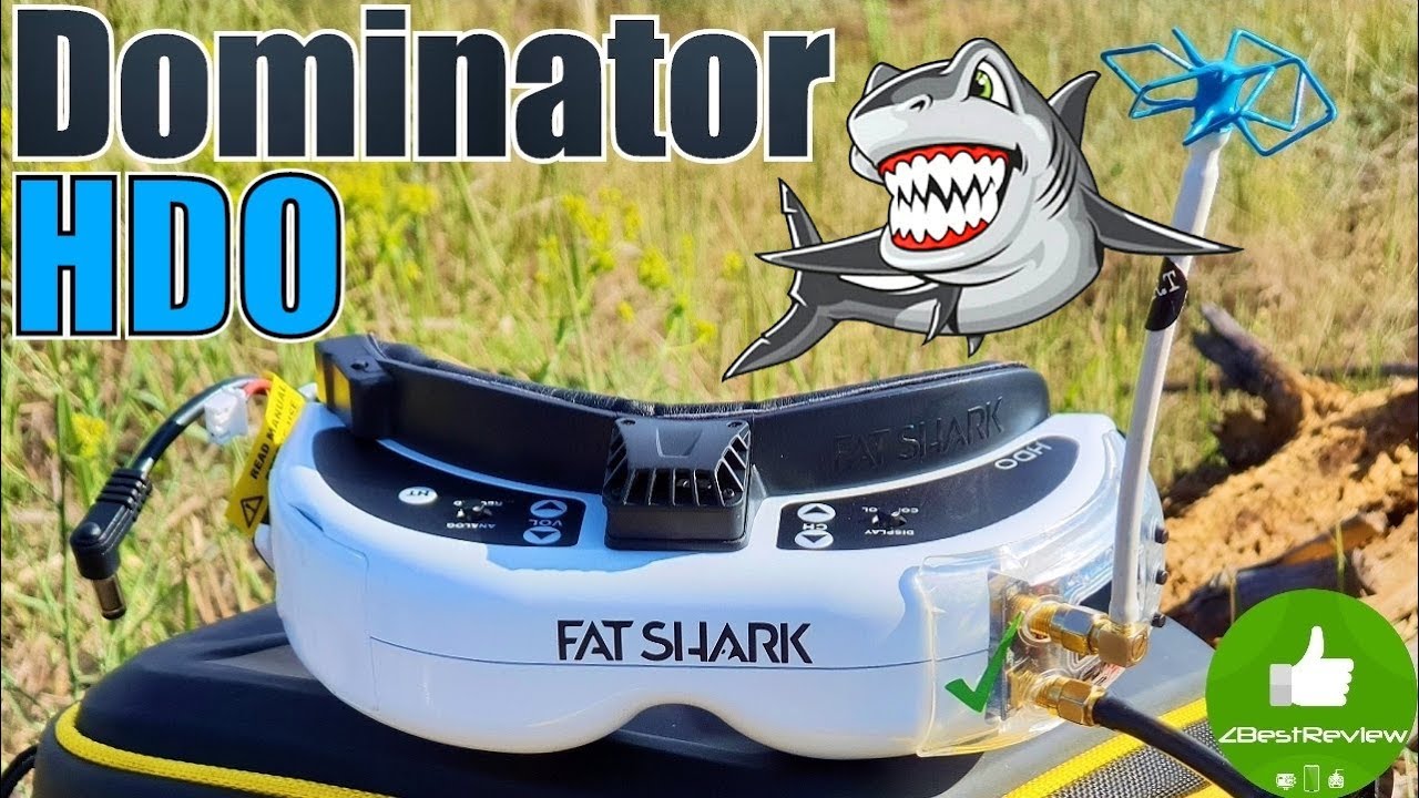 ✔ Топовые FPV Очки FatShark Dominator HDO 2018 - Подробный Обзор и Сравнение с HD3/V3!