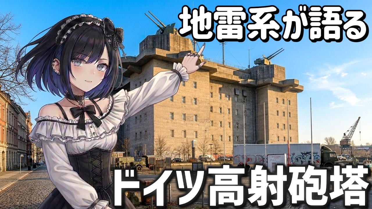 地雷系が語る ドイツ高射砲塔