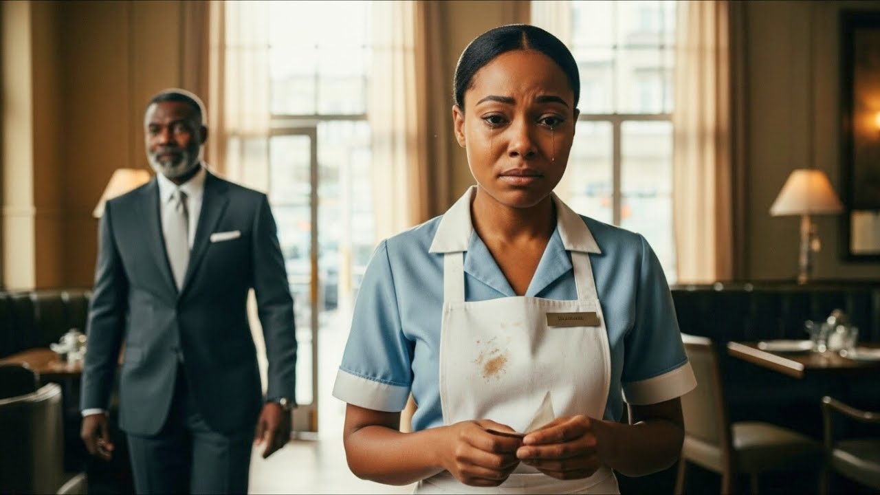 A Billionaire Walked Out Without Tipping… But Left Something That Made a Single Mom Cry