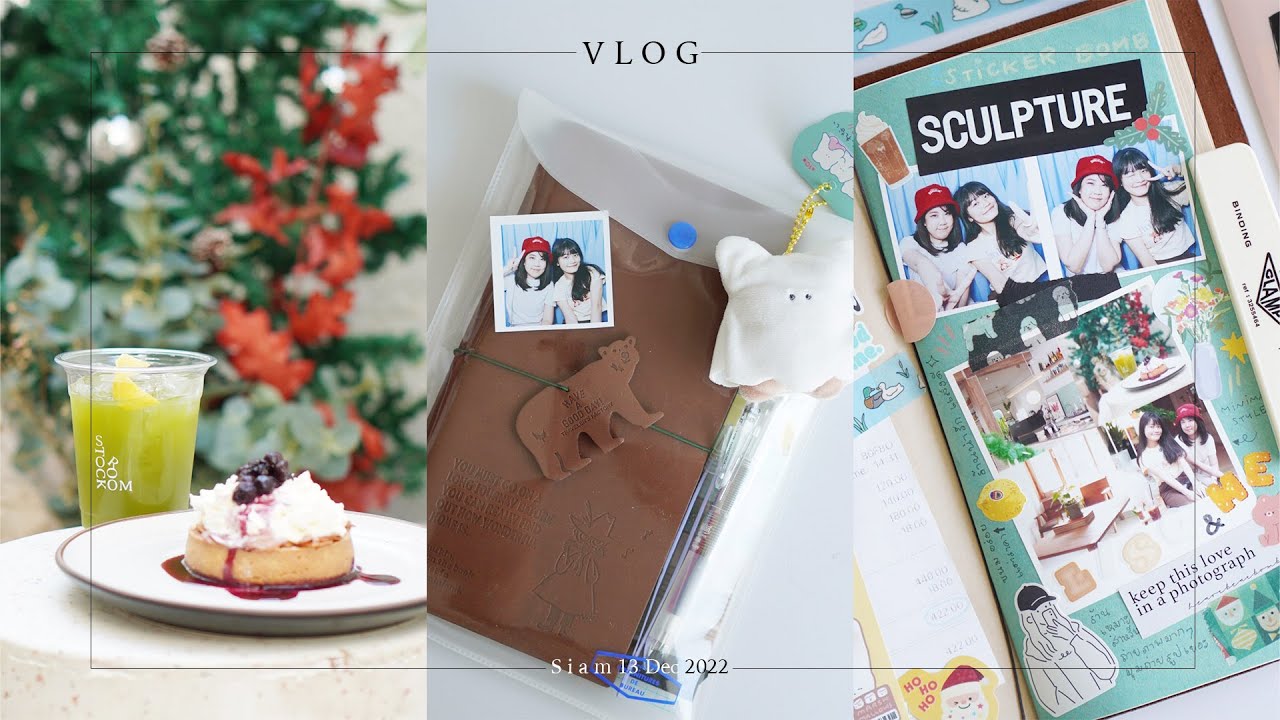 Vlog at Siam with Lisa / Journal at cafe