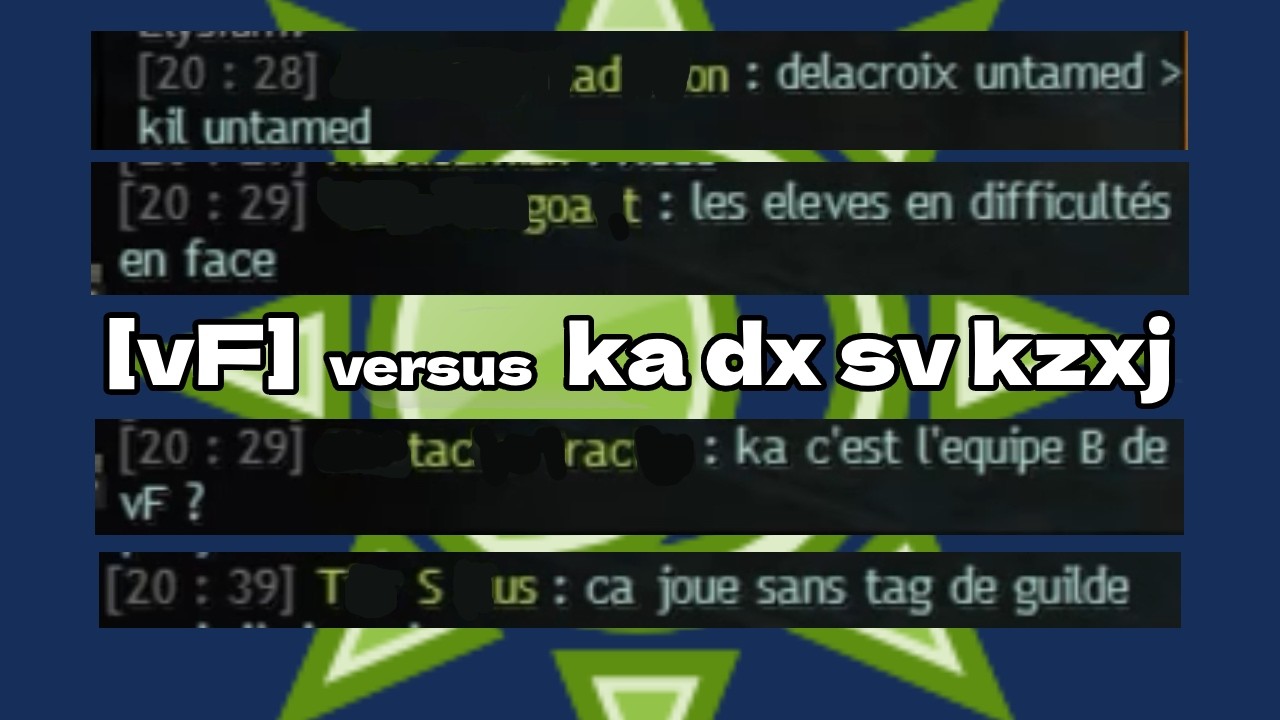 Another gvg // [vF] vs [kzxj], [ka], [dx], [sV]..