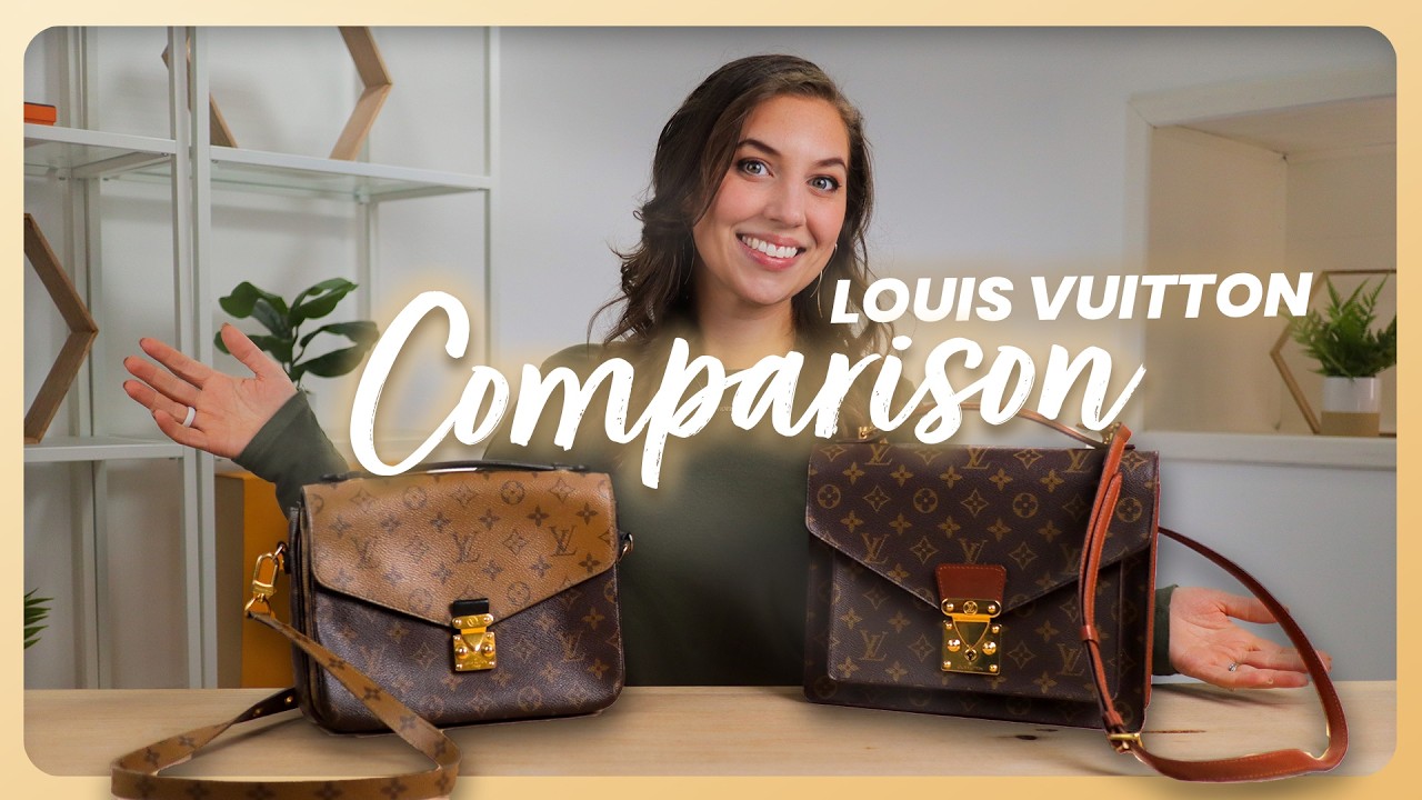 Louis Vuitton Pochette Metis vs Monceau | Which LV Bag Is Better? Full Comparison & What Fits? #lv