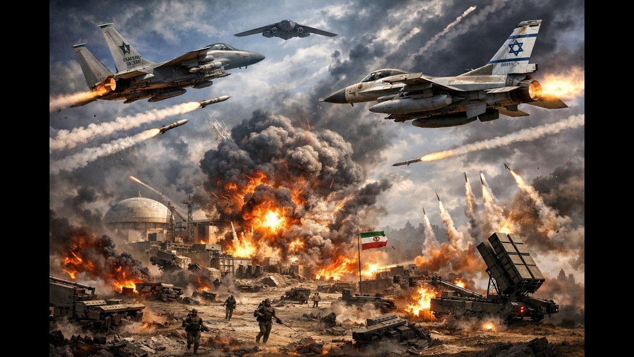 War Has Started: America and Israel begins bombing Iranian Forces! 