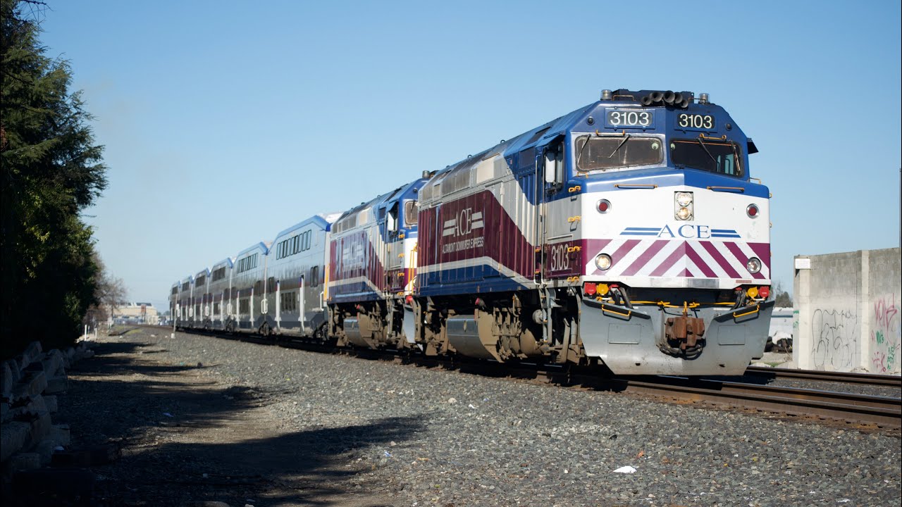 ACE Special, BNSF 1050, NS Leader, & More in the San Joaquin Valley