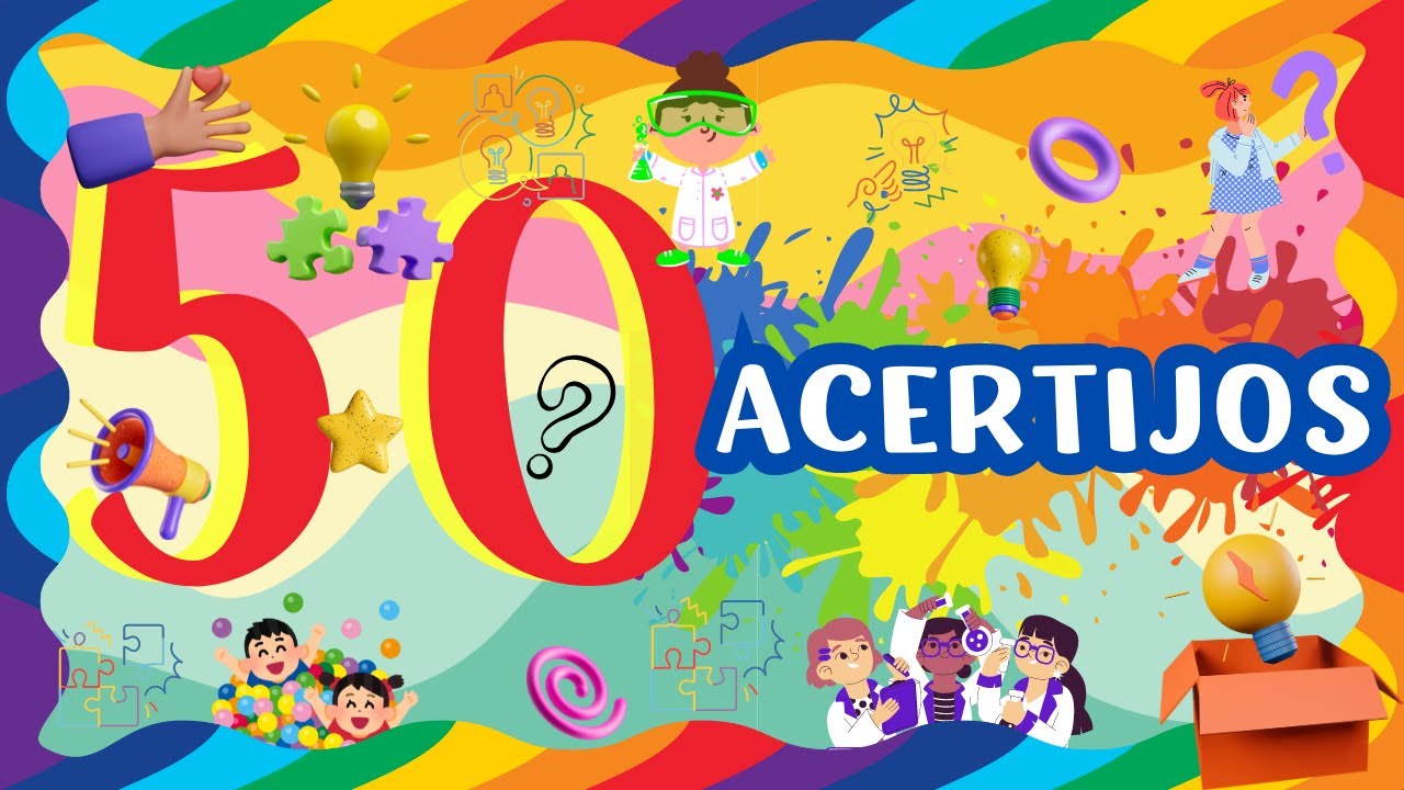 🧠50 ACERTIJOS FÁCILES con RESPUESTA para NIÑOS🪁