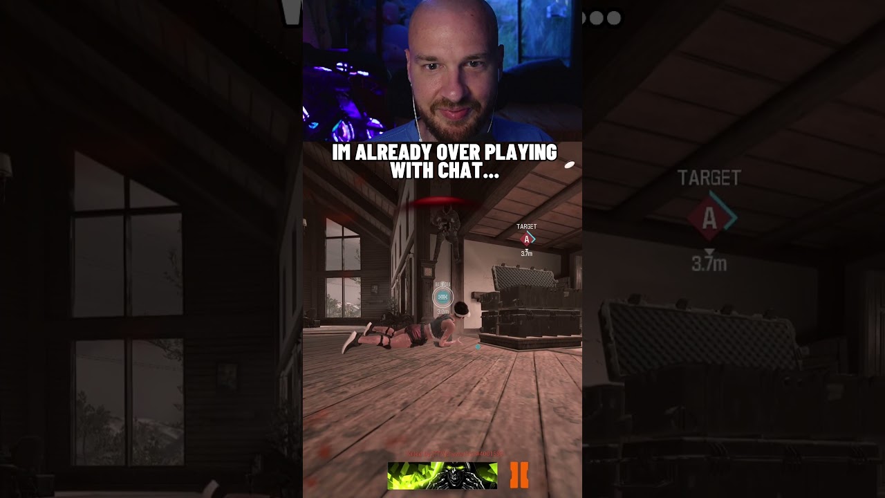 PLAYING WITH VIEWERS GONE WRONG. HOW DID I NOT SEE HIM. 