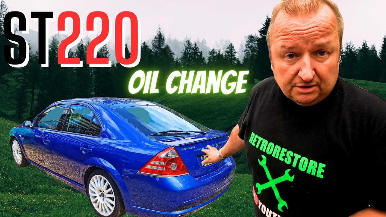 Ford Mondeo ST220 Oil Change
