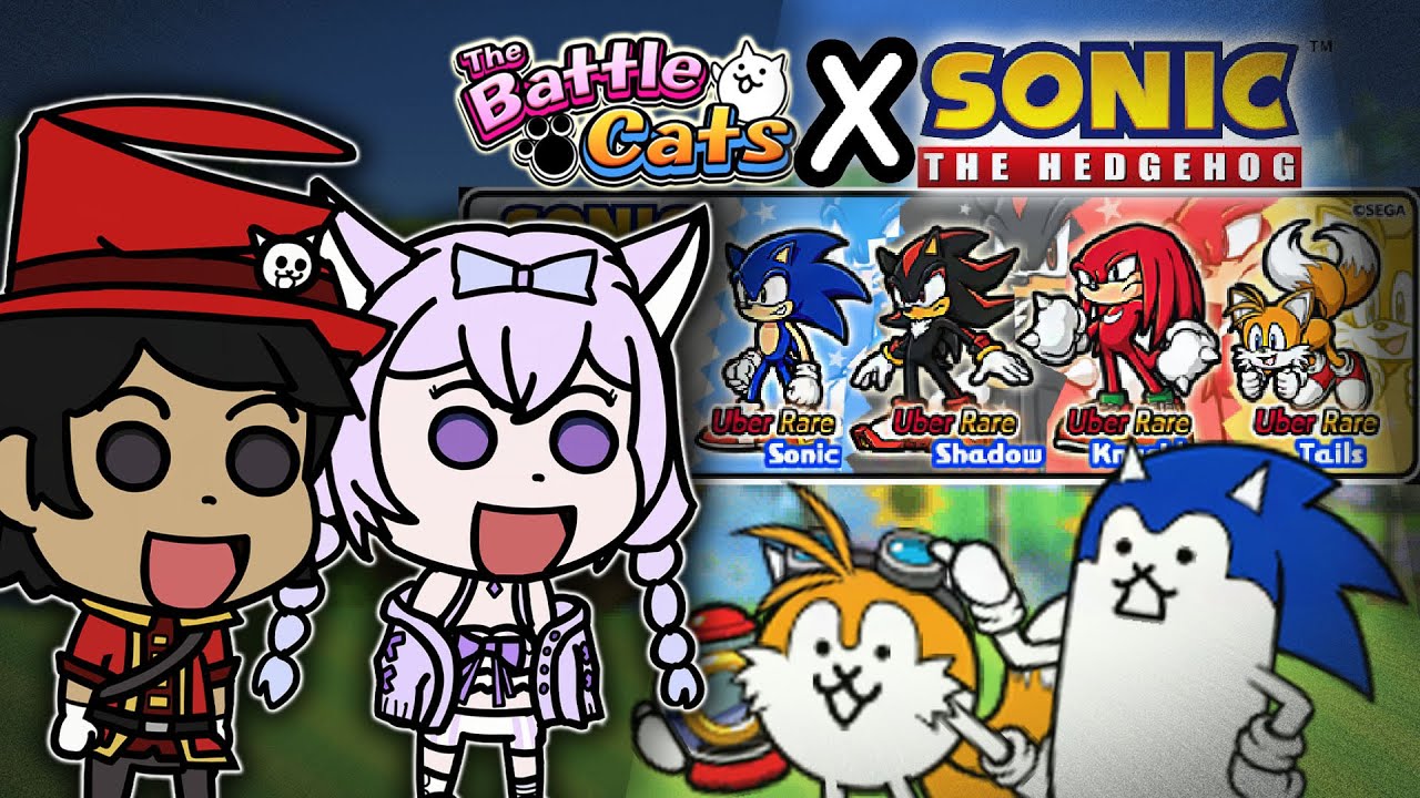 Rolling for the Sonic Ubers! Sonic the Hedgehog x Battle Cats collab! ft @LidaOriana
