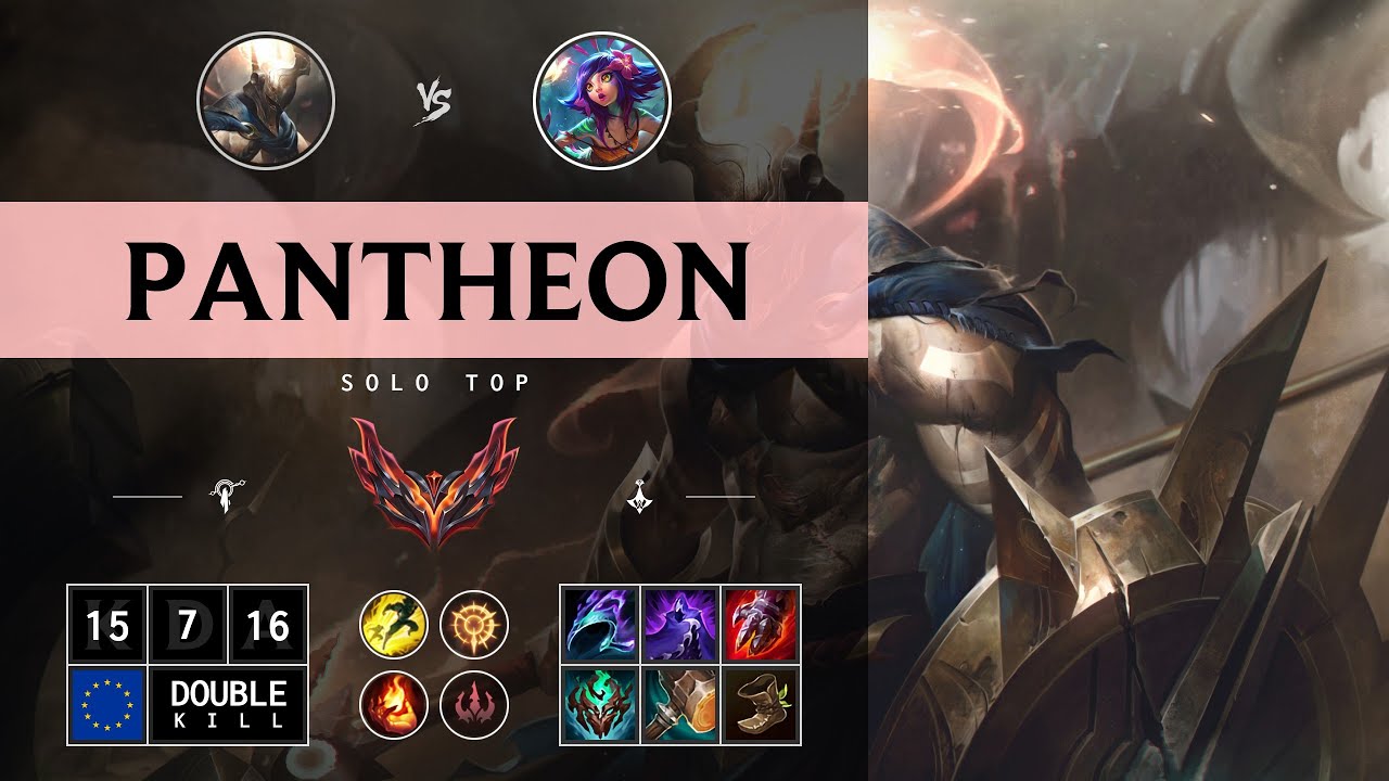 Pantheon Top vs Neeko - EUW Grandmaster Patch 14.14