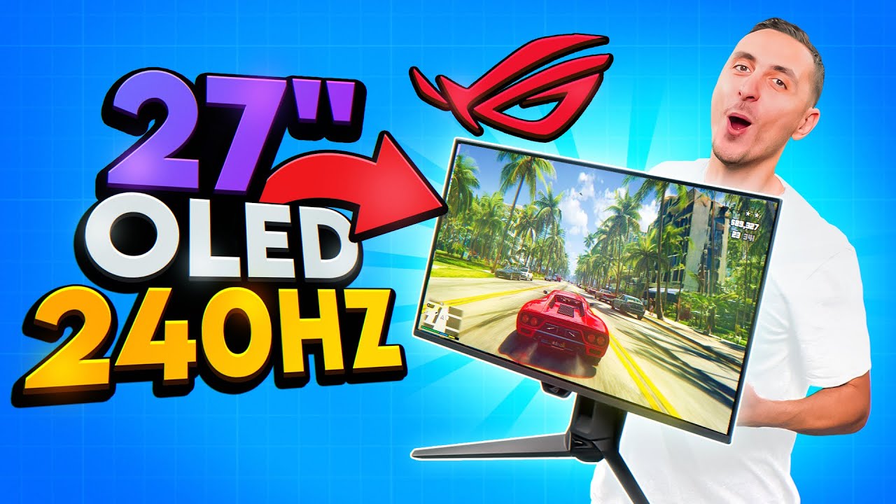 World&rsquo;s first 27&rdquo; 4K OLED Gaming Monitor - ROG PG27UCDM Unboxing and overview