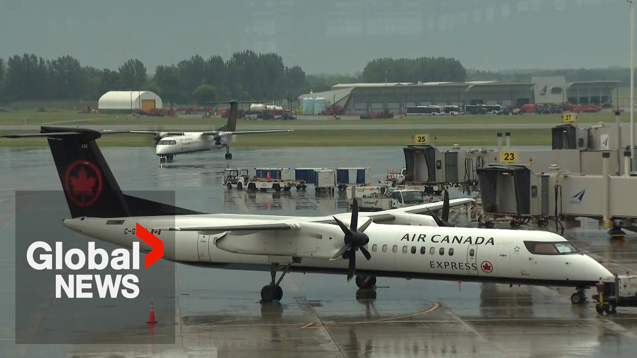 &lsquo;Bomb threats&rsquo; made at multiple Canadian airports trigger flight delays