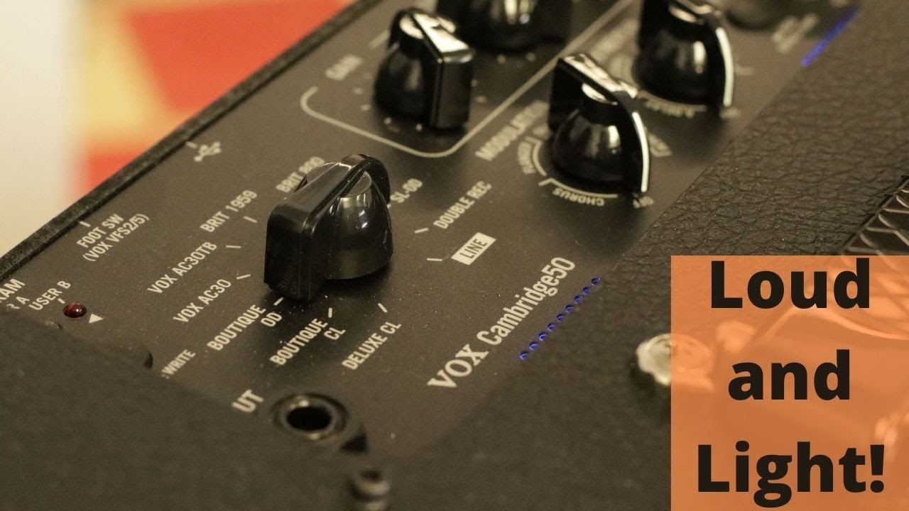 The Vox Cambridge 50 is everything I hoped it could be.