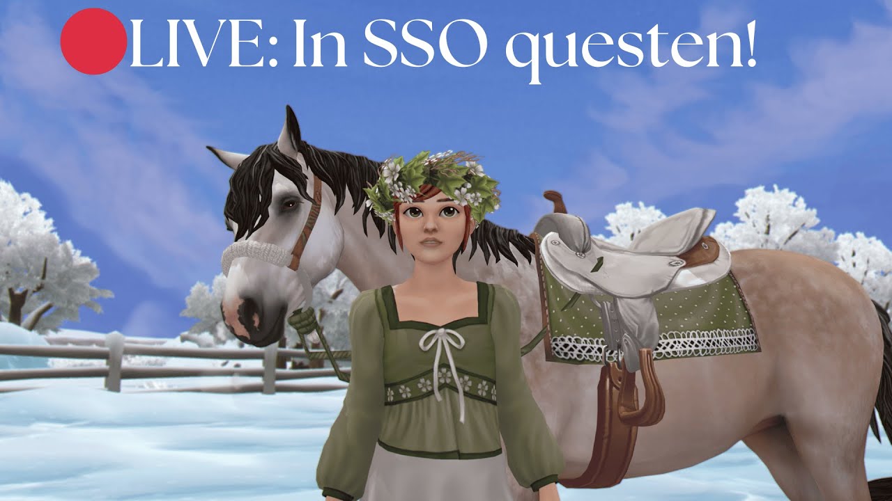 🔴LIVE: Questen in Star Stable! - Server Ice Cream Mountain🍨
