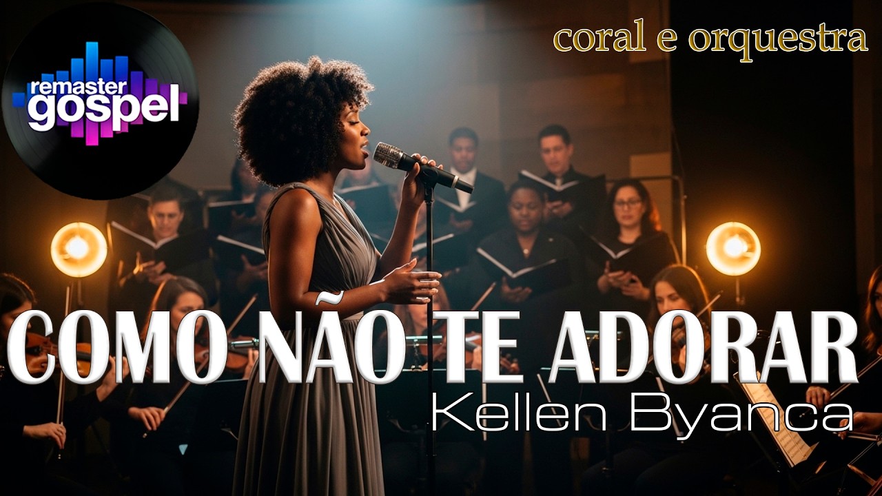 COMO NÃO TE ADORAR de Kellen Byanca numa versão RENOVADA com CORAL e ORQUESTRA EMOCIONANTE