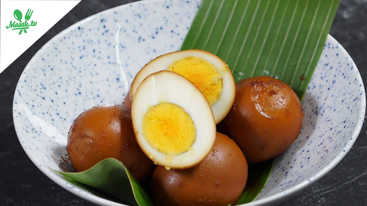 Begini Cara Bikin Telur Bacem Nikmat & Meresap Ala Jawa! Telur Bacem!