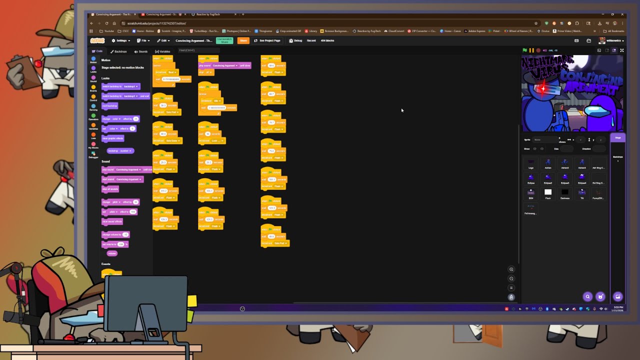 WORK STREAM!!!! (Finally After A long Time :D)