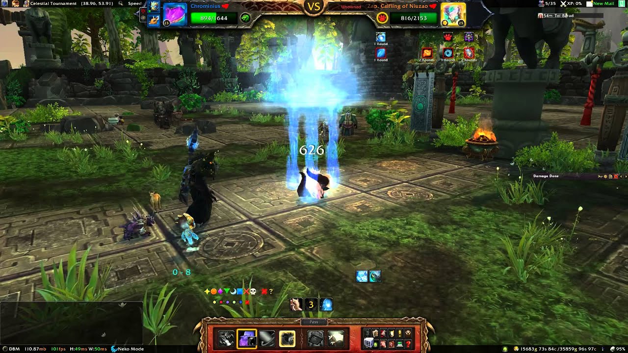 Celestial Tourny vs Calfling of Niuzao