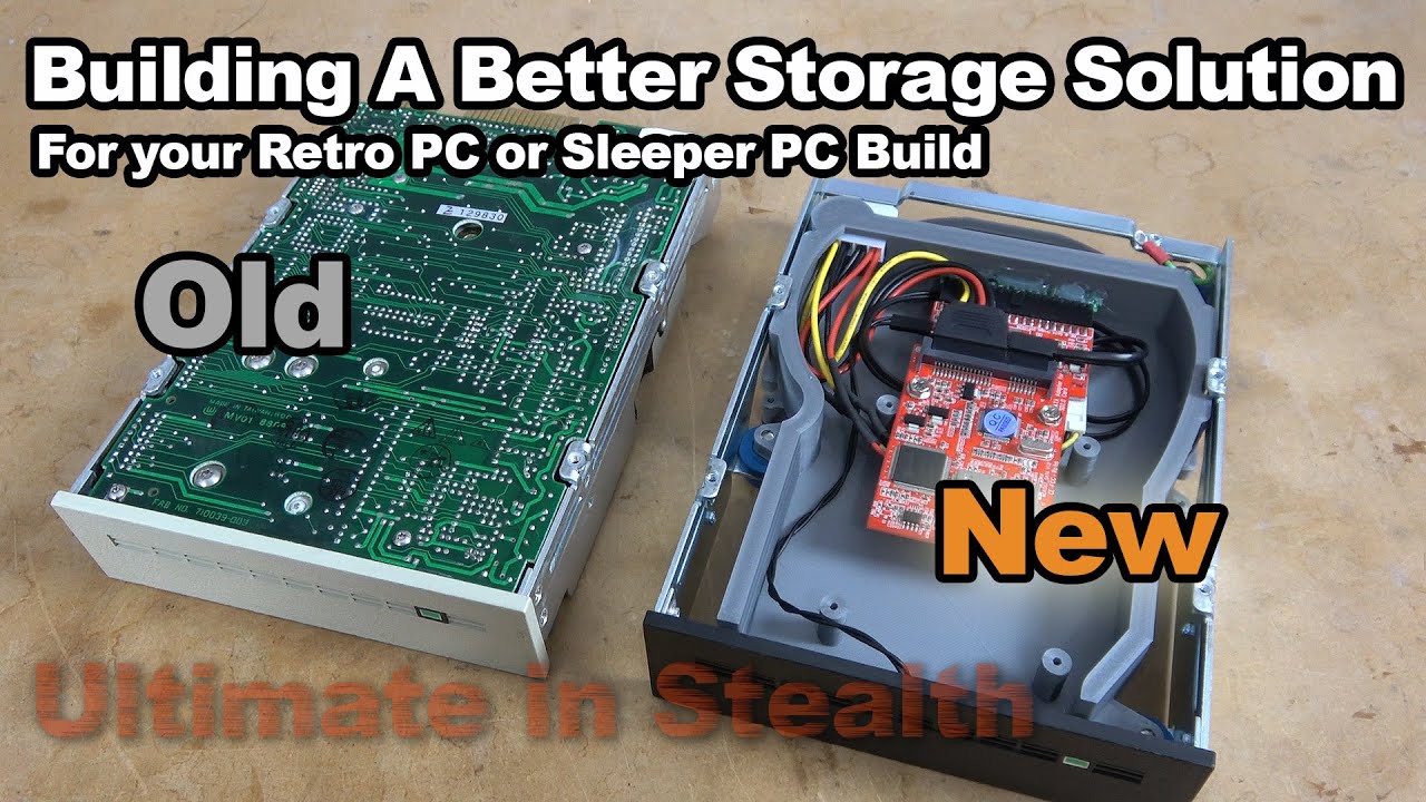 A Sleeper Storage Device Build for your Retro PC