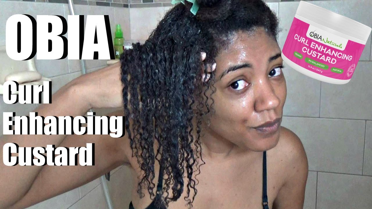 Obia Naturals Curl Enhancing Custard | Wash & Go