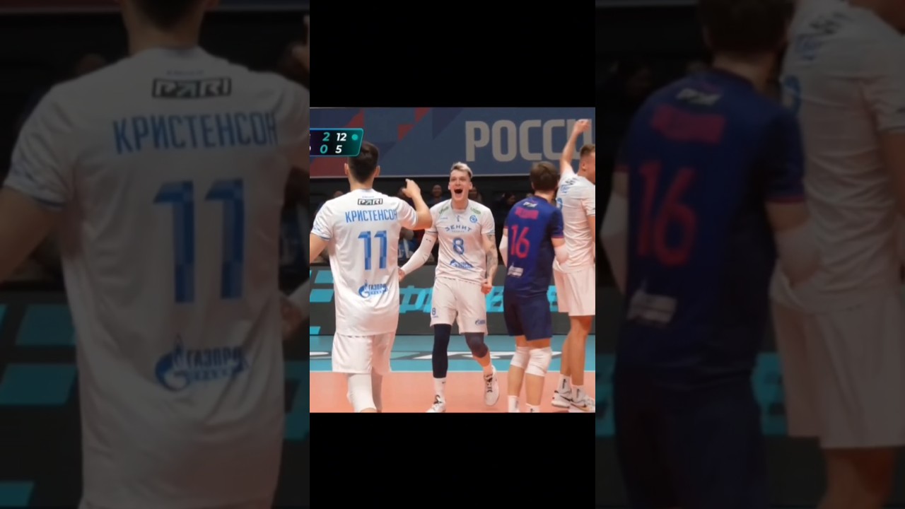MENYALA KAZAN 🔥🔥🔥 #volleyru #semifinal #superlega #christensen #volkov
