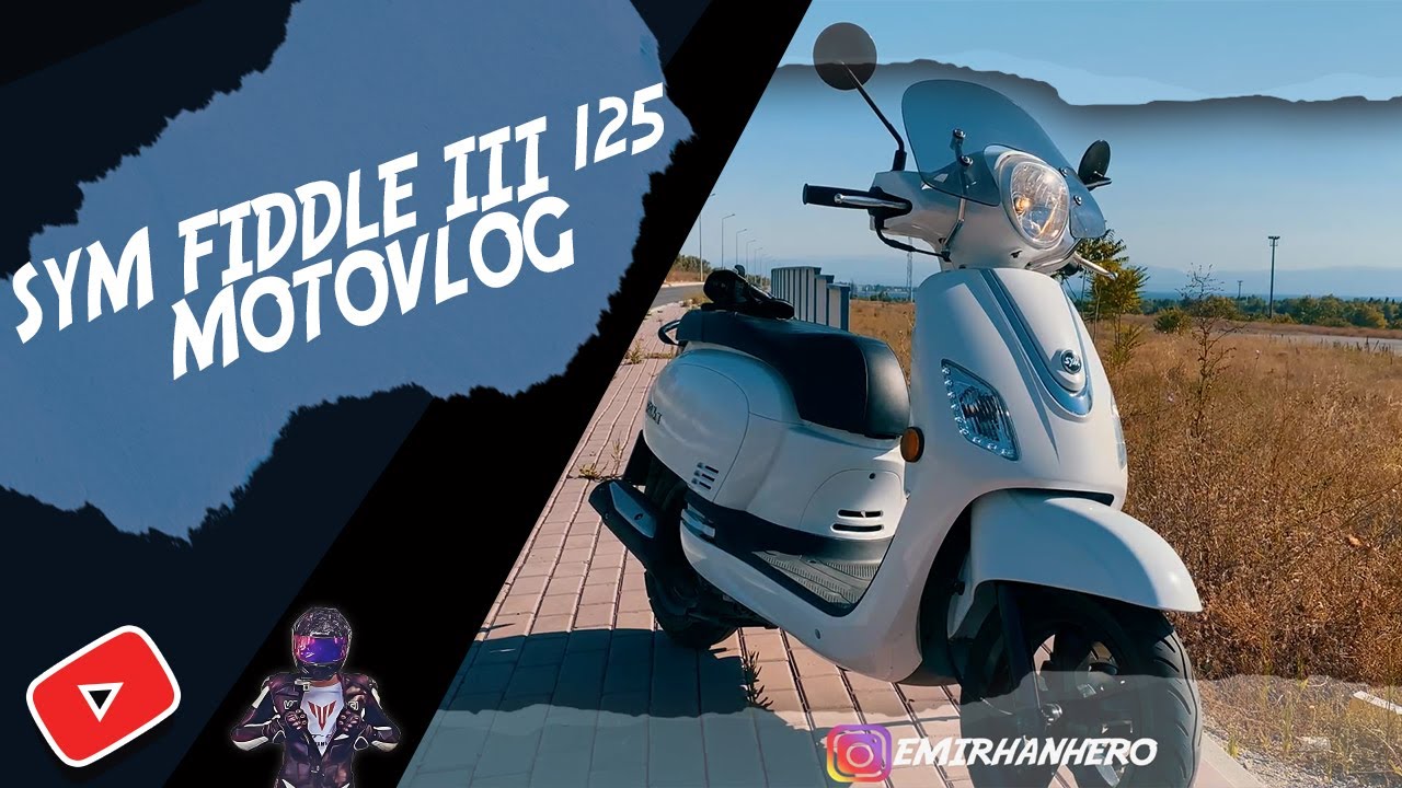 SYM Fiddle III 125 // MotoVlog