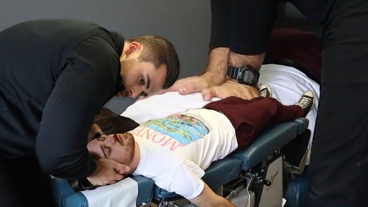 Dr. Alec Provides Tune-Up Chiropractic Adjustment for Ex-Videographer Liam