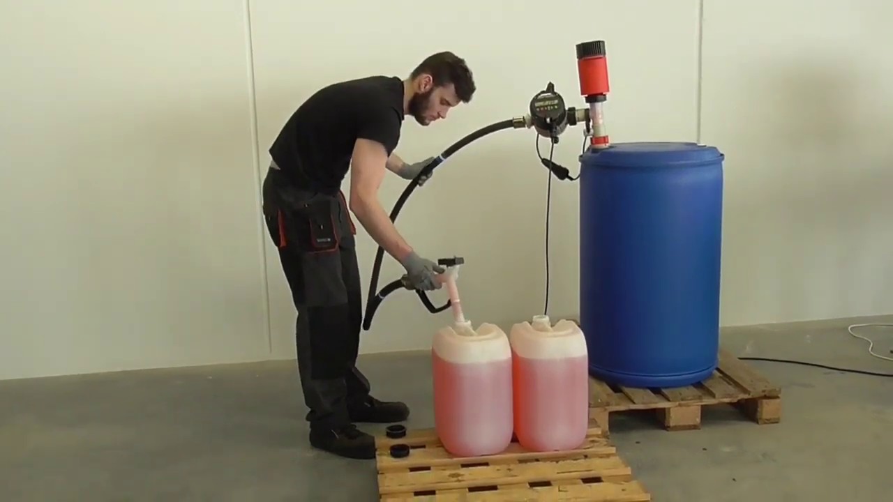 Flux wireless semi-automatic filling barrel/drum pump kit