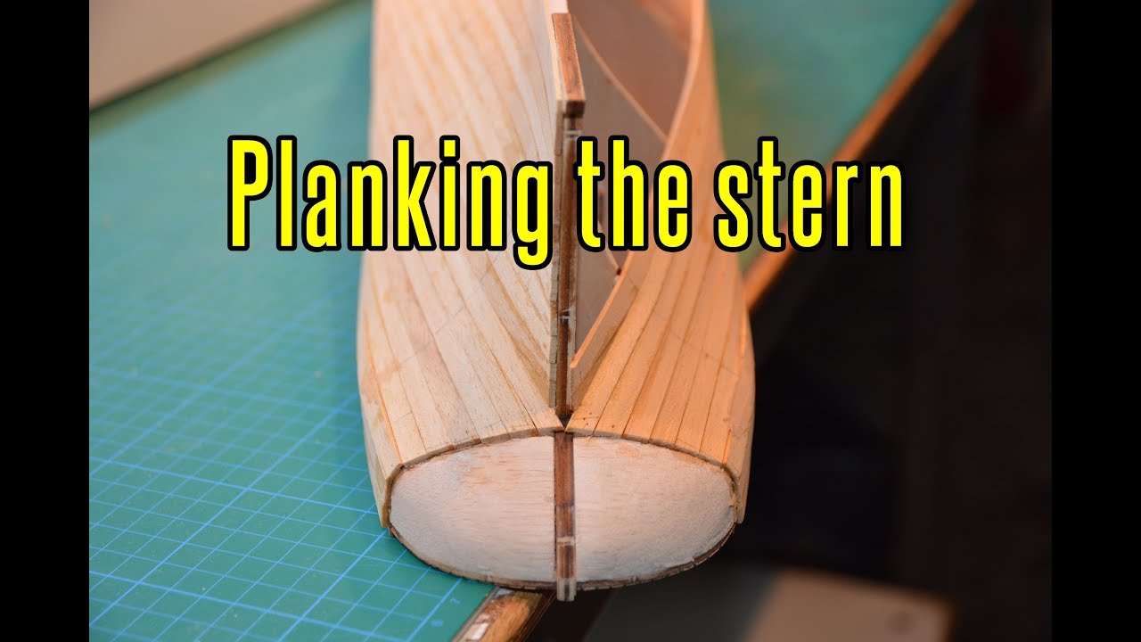 Cutty Sark - part 11 Planking The Stern