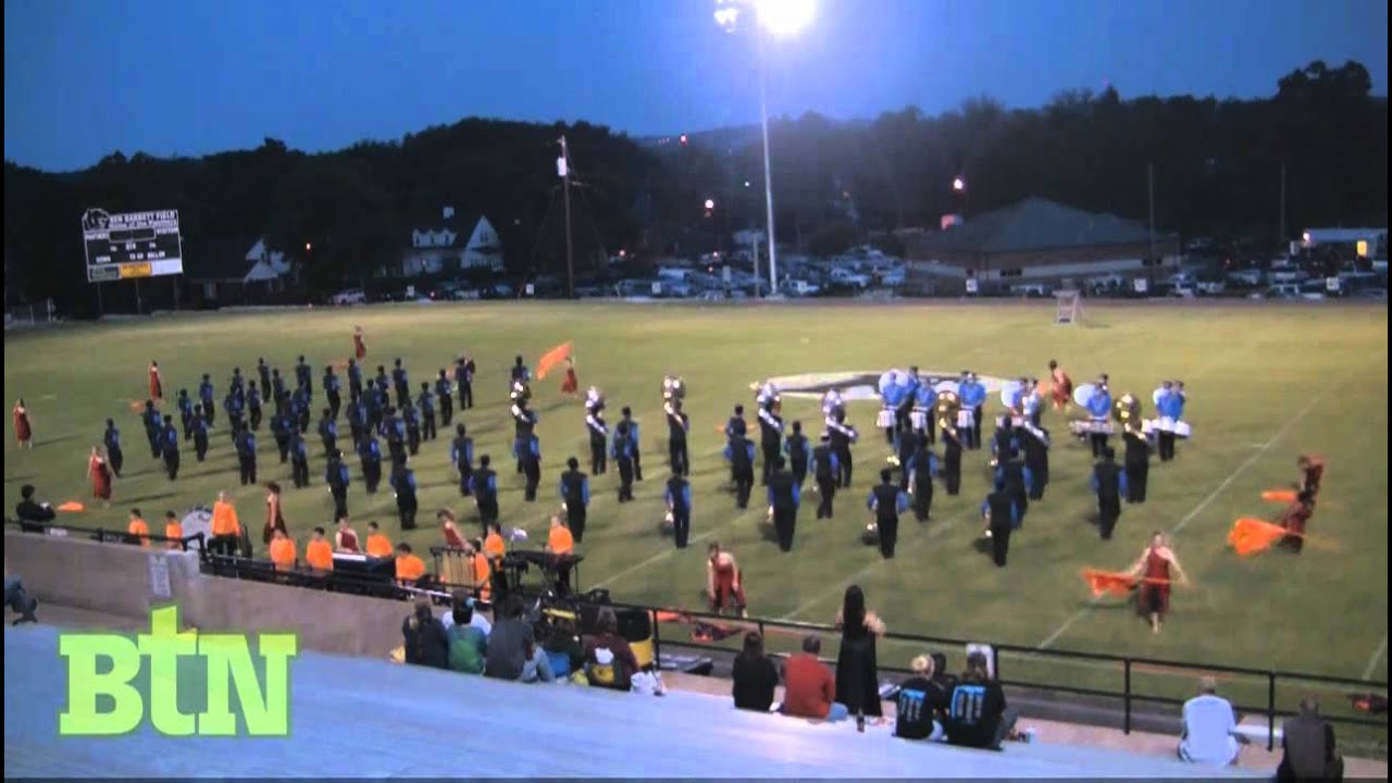 Butler County High school Marching Band Russellville (Whole Performance)