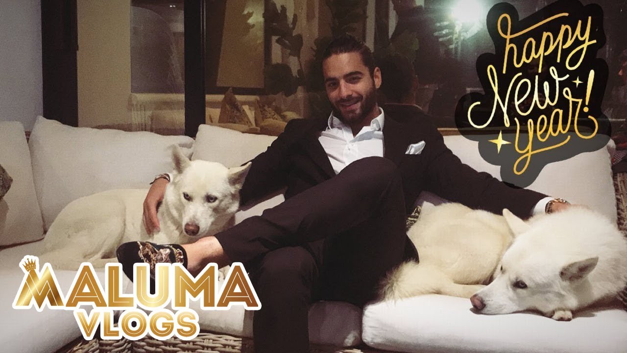 Maluma en Año Nuevo ¡Feliz Año Nuevo 2018! | MalumaVlogs