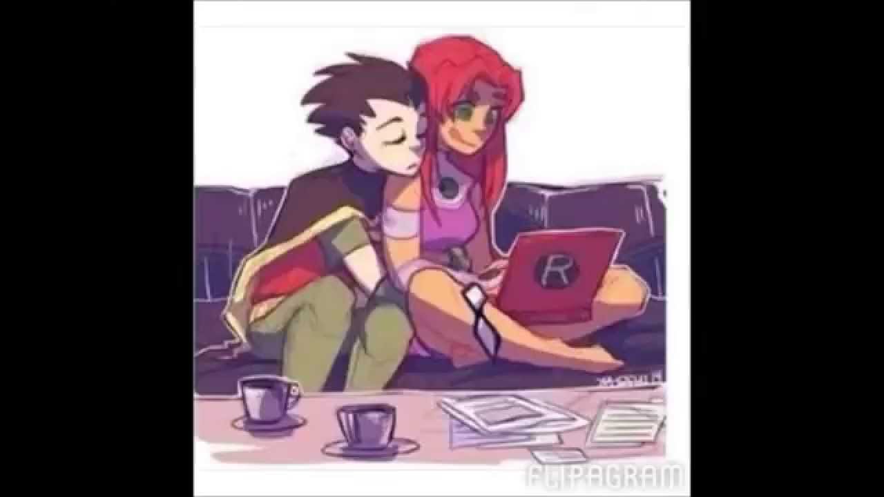 Robin x Starfire Amnesia AMV
